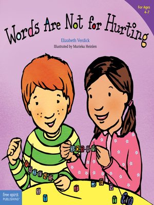 cover image of Words Are Not for Hurting